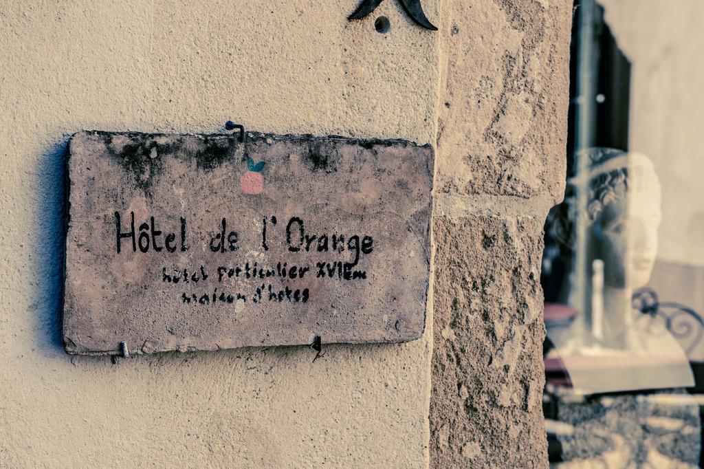 Hotel De L Orange Sommières Esterno foto